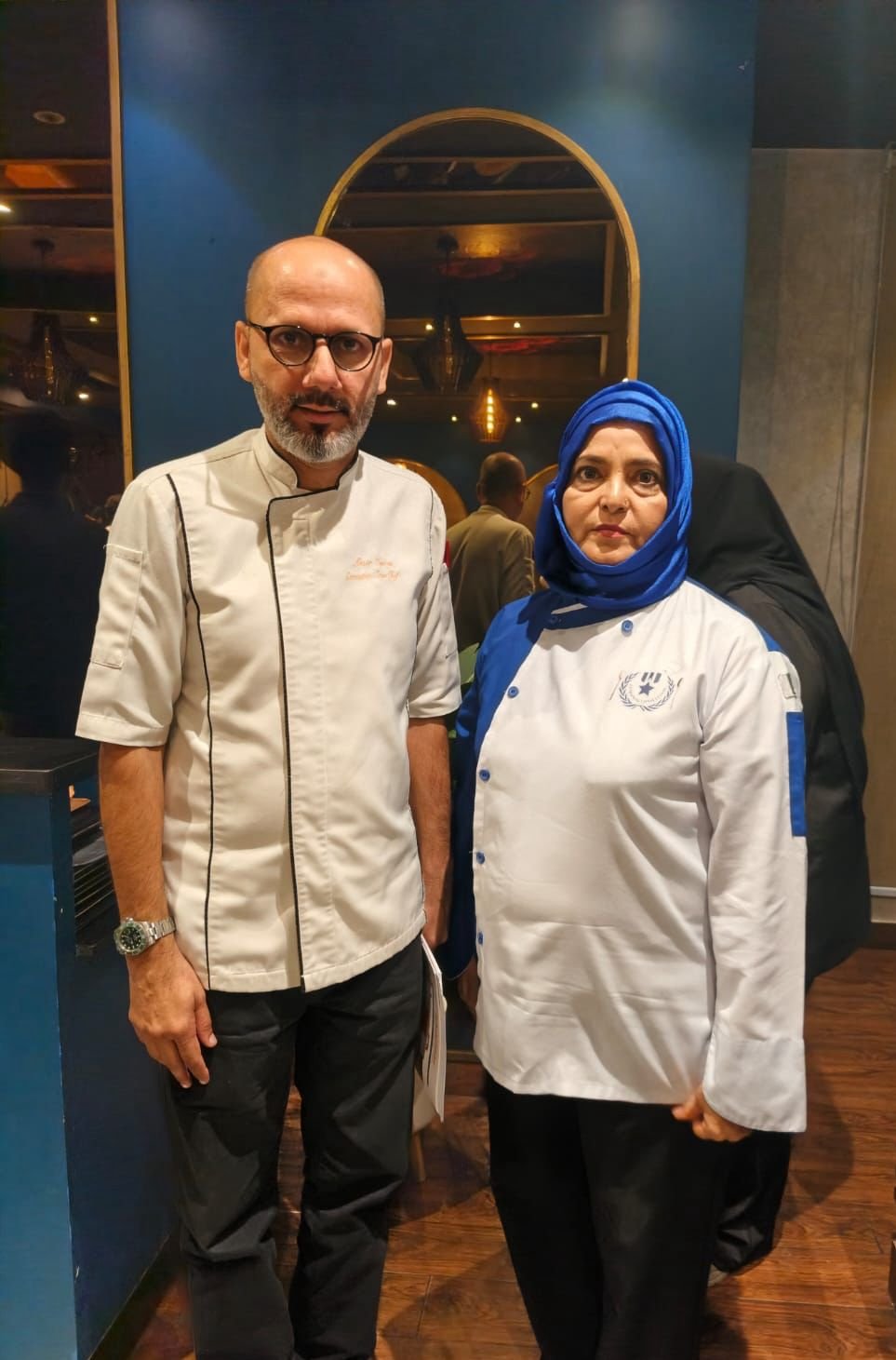 With Amir Iqbal Executive sous Chef Moven pick hotel