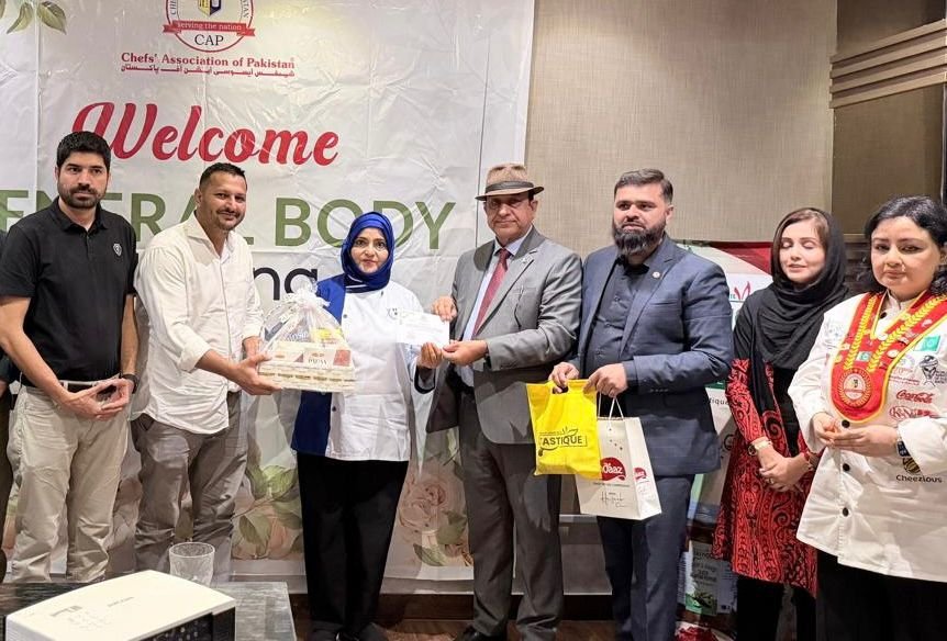 Appreciation certificate from Ahmad Shafique the Founder, President, and CEO of COTHM  at The Wok Hie